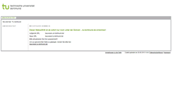 Desktop Screenshot of bauwesen.uni-dortmund.de