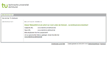 Tablet Screenshot of e-technik.uni-dortmund.de